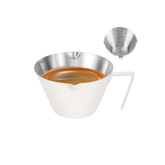 Tazas de café expreso Carrottimes blancas de 100 ml